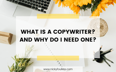 What is a copywriter and why do I need one?